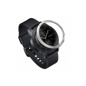 Ringke Rama ornamentala otel inoxidabil Galaxy Watch 42mm / Gear Sport Gri