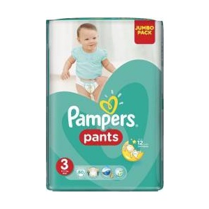 Pampers Scutece Active Baby Pants 3 Jumbo Pack 60 bucati