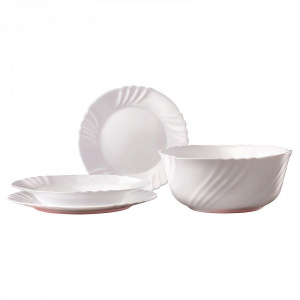 Luminarc Set serviciu masa portelan 19buc. Bormioli Rocco Ebro