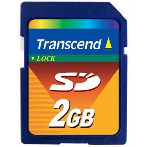Transcend SD Card 2GB TS2GSDC