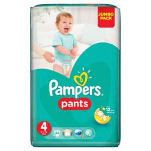 Pampers Active Baby Pants 4 52 buc