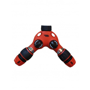Black&Decker Adaptor din aluminiu 3/4 cu doua intrari - 34647