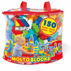 Molto Geanta cu 150 de cuburi de construit
