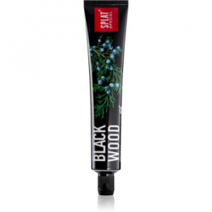 Splat Special Blackwood pasta de dinti pentru albire aroma Dark Mint 75 ml
