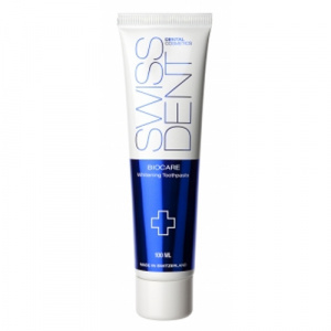 Swissdent Pastă de dinți cu efect de regenerare și albire Biocare 10 ml