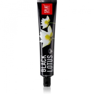 Splat Special Black Lotus Pasta de dinti albire cu cărbune activ fara flor Lotus Mint 75 ml