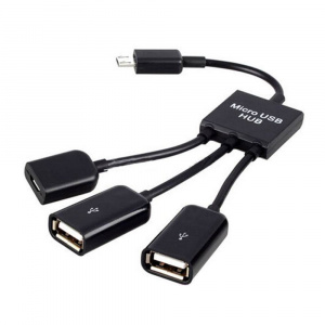 HOPE R HUB USB 2.0 OTG, 3 porturi, Splitter Multi-function