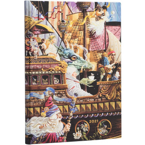 Paperblanks Agenda 2021 - Ultra, Verso - Maiden Voyage