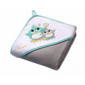 BabyOno Prosop copii cu gluga Gri