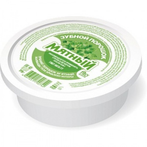 Bunica Agafia Praf de Dinti Racoritor cu Ulei de Menta - 75 g
