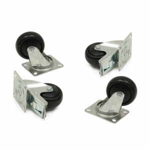 Triton Set 4 roti (2 roti cu frana), incarcare maxima 800kg (RAX-MS-X81-X1)