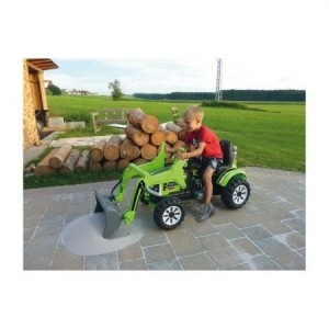 Jamara Tractor excavator cu cupa functionala electrica 6V 7 Ah