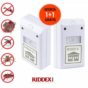 Pest Repeller Aparat anti rozatoare si insecte Riddex Pluse 1+1