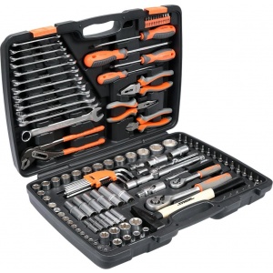 Sthor Trusa tubulare 1/2-1/4'', 122 buc, 58690