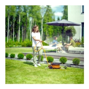 Fiskars Set furtun cu tambur Waterwheel L, 30m