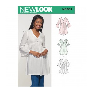 New Look Tipar Bluze Femei NN 6603
