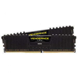 Corsair VENGEANCE® LPX 32GB (2 X 16GB) DDR4 DRAM 3600MHZ C18 MEMORY KIT - BLACK CMK32GX4M2D3600C18