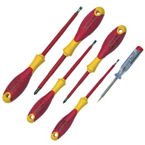 POLONIA Set surubelnite izolate abs plate si ph + tester - 6p.