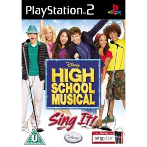 Disney High School Musical Sing It! Ps2