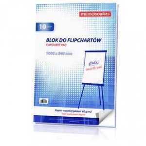 Memoboards HARTIE FLIPCHART 10 COLI 100*64 60G AR