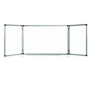 Memoboards WHITEBOARD TRIPTIC 90*120 RAMA ALUMINIU