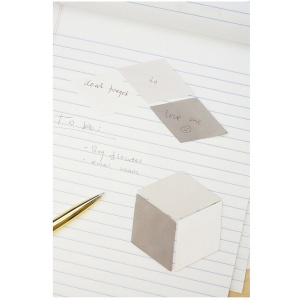 Kikkerland Grey Geometric Sticky Notes