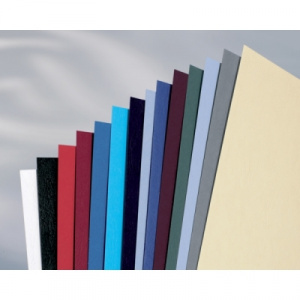 GBC Coperta carton pentru legare cu aspect de piele 250 g A4 albastru inchis 100 buc/set ECE040025