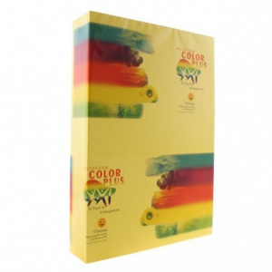Clariana Hartie colorata A4, galben