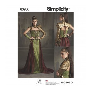 Simplicity Tipar carnaval S 8363