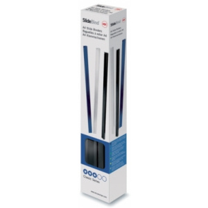 GBC Sina plastic pentru legare documente 5mm albastru 20 coli 25 buc/set E46003E