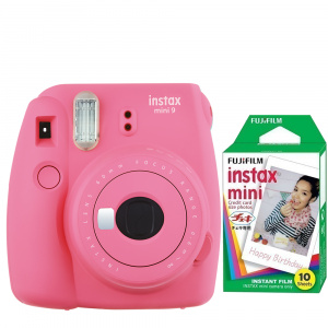 Fuji Instax mini 9, Roz, cu 10 filme incluse