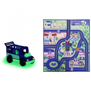 Dickie Toys Covoras Eroi in Pijama cu masina