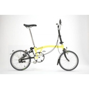 Brompton Bicicleta Pliabila H3l Galben Detalii Produs