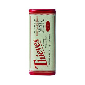 Young Living Bomboane Mentolate, Thieves, 21 g