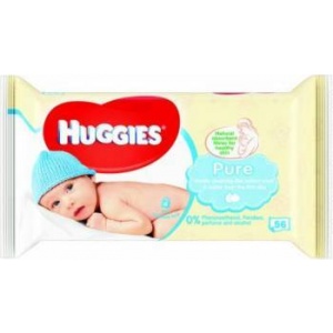 Huggies Servetele umede Pure 56 buc