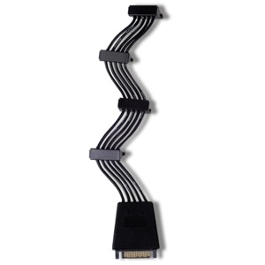 SilverStone 4-in-1 SATA power flexible connectors (SST-CP06-E4)