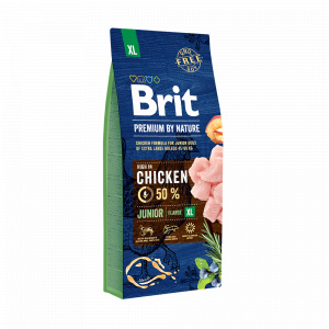 Brit by Nature Junior XL 15 kg