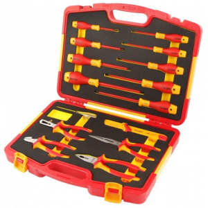 TOLSEN Set de 15 unelte de mana izolate (Premium) 6449