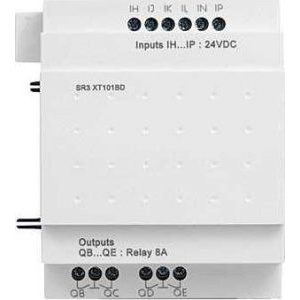 Schneider Electric Modul de extensie i/o discret - 10 i/o - 24 v c.c. - pt. zelio logic - Relee inteligente programabile - zelio logic - Zelio logic - SR3XT101BD -