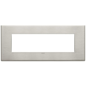 Vimar Rama ornament 7 module Metal Brushed Nickel Eikon Exé