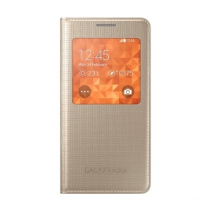 Samsung Book Gold pentru G850 Galaxy S5 Alpha (CG850BFEGWW)