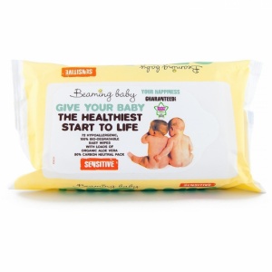 Beaming Baby Servetele umede cu aloe vera, 72 buc