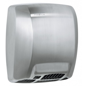 Mediclinics Uscator de maini Mediflow, cu senzor, inox satinat M03ACS