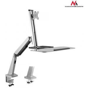Maclean Suport Monitor MC-728, 13inch - 32inch, 8 Kg (Argintiu)