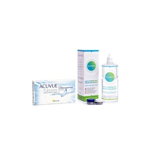Johnson&Johnson Acuvue Oasys pentru Astigmatism (6 lentile) + Solunate Multi-Purpose 400 ml cu suport