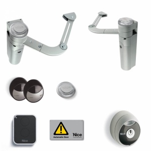 Nice KIT AUTOMATIZARI PORTI BATANTE WALKY2024KCE