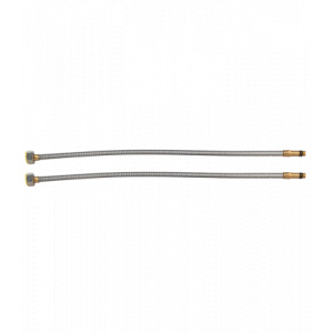 Evosanitary Racord Flexibil Baterie Inox Corugat lungime: 600mm, diametru: 1/2inch, lungime stut baterie: 17mm 675102