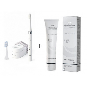 Panasonic EW-DM81-W503 --- + Pasta de dinti Dentissimo Pro-Whitening