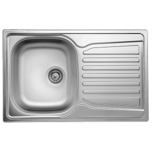Ferro Chiuveta bucatarie inox satinat 49x77 cm DR49/77.H