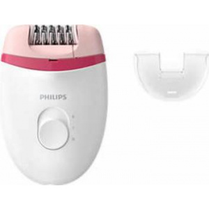 Philips Epilator compact Satinelle cu fir setari 2 viteze cap de epilat pentru zone sensibile Alb